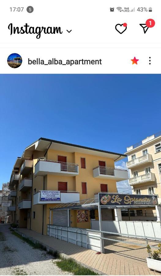 Bella Alba Apartment On The Beach Alba Adriatica Zewnętrze zdjęcie